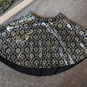 Black milk clothing pvc skirt size medium